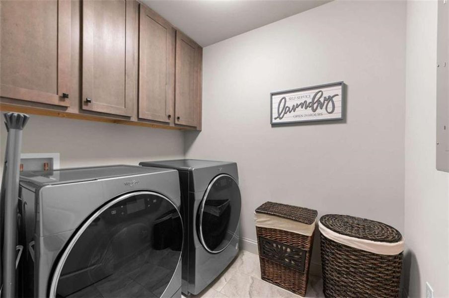 Furnished interior view inside a new home in , Conyers (Image 28).
