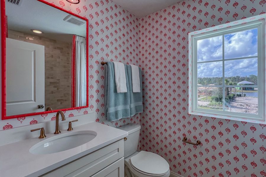 Representative furnished interior of a home built from the Liberty by Riverside Homes in Mariposa at EverRange, Jacksonville (Image 19).
