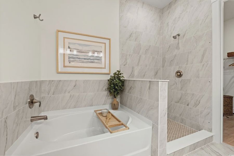 Furnished interior view inside a new home in Long Bay Golf Club, Longs (Image 16).