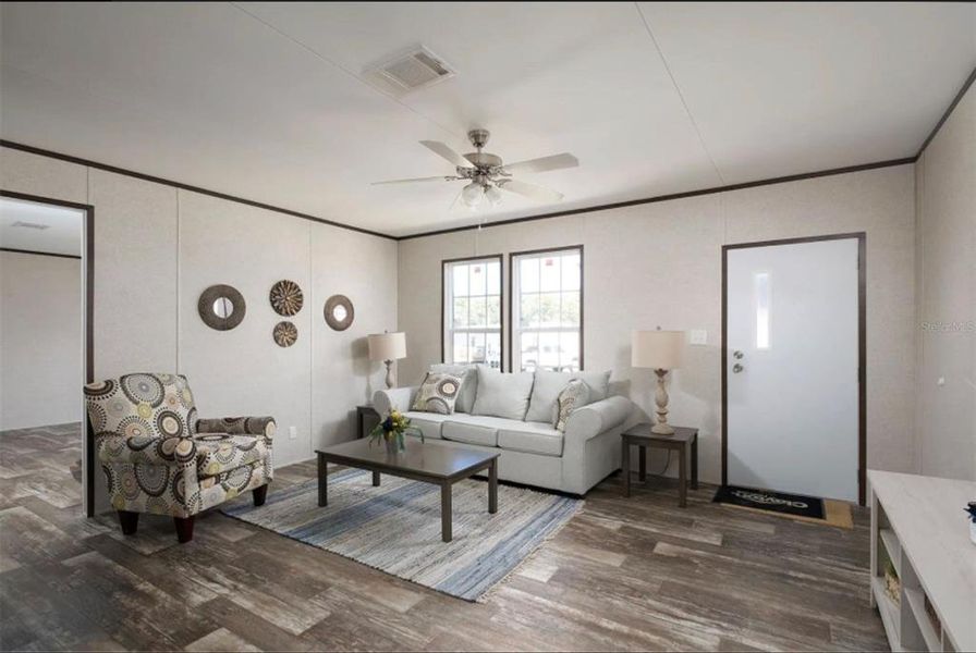 Furnished interior view inside a new home in , Hastings (Image 3).