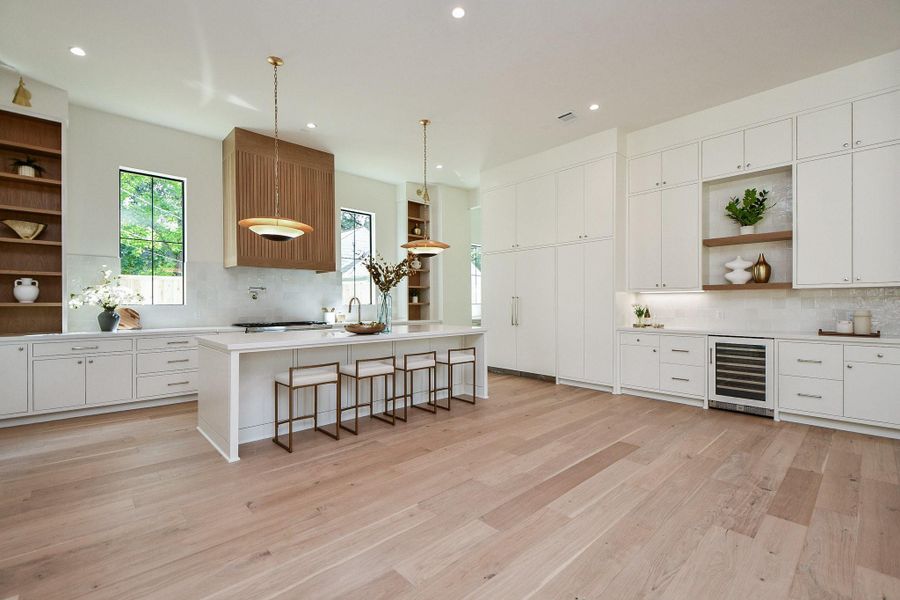 Furnished interior view inside a new home in , Houston (Image 9).