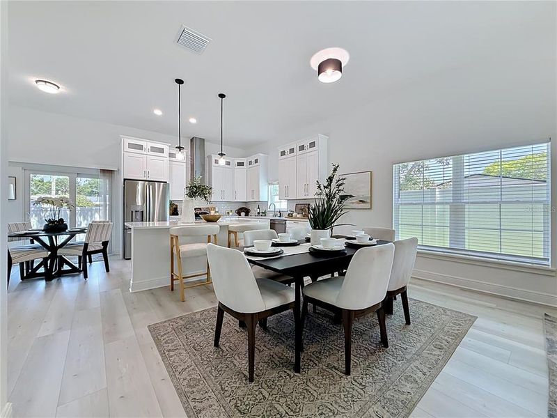 Furnished interior view inside a new home in , St. Petersburg (Image 10).