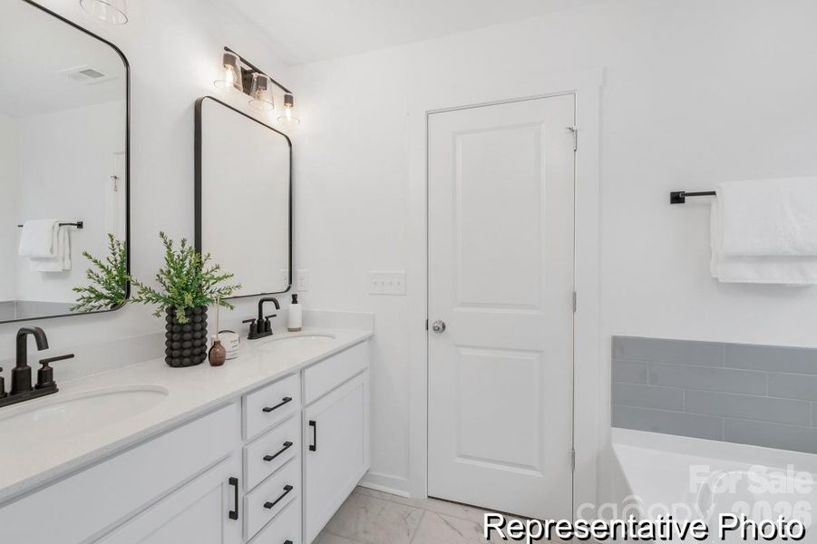 Furnished interior view inside a new home in Morrow Brook, Albemarle (Image 14).