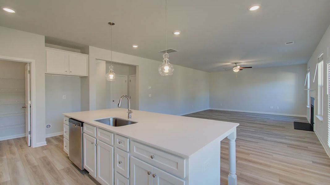 Representative furnished interior of a home built from the Ridgewood by DRB Homes in Kingston, Locust Grove (Image 11). Representative furnished interior of a home built from the Ridgewood by DRB Homes in Kingston, Locust Grove (Image 11).