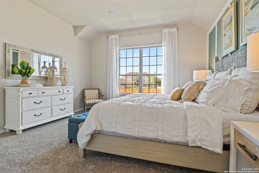 Furnished interior view inside a new home in Blue Ridge Ranch, San Antonio (Image 3).