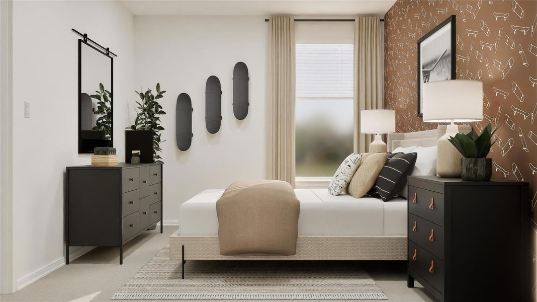 Furnished interior view inside a new home in The Grand Prairie, Hockley (Image 9).
