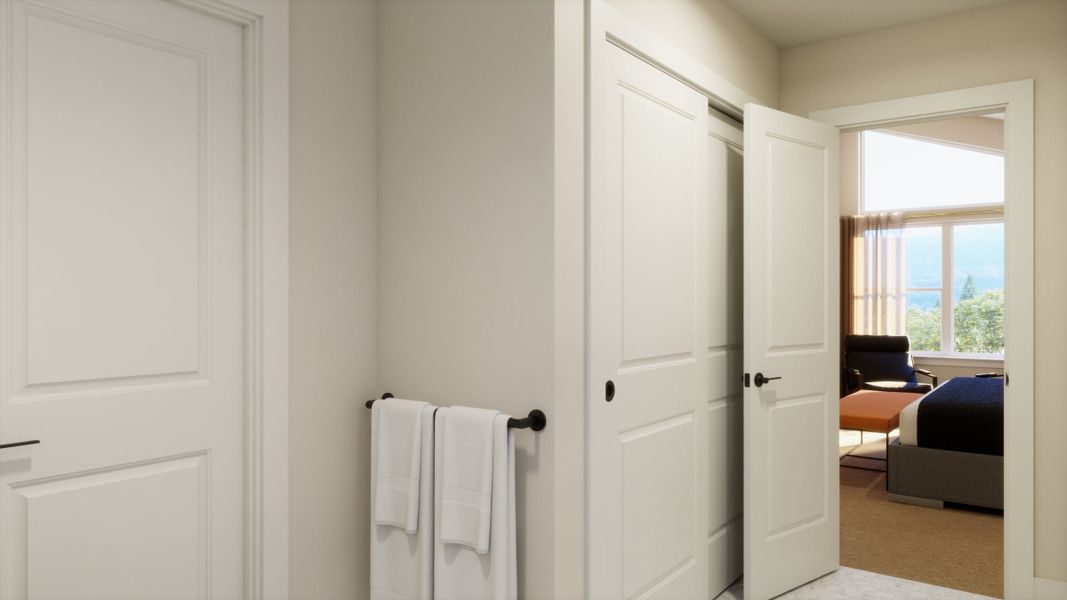 Representative furnished interior of a home built from the B End Unit by Trumark Homes in Hillcrest Creek, Arvada (Image 13).