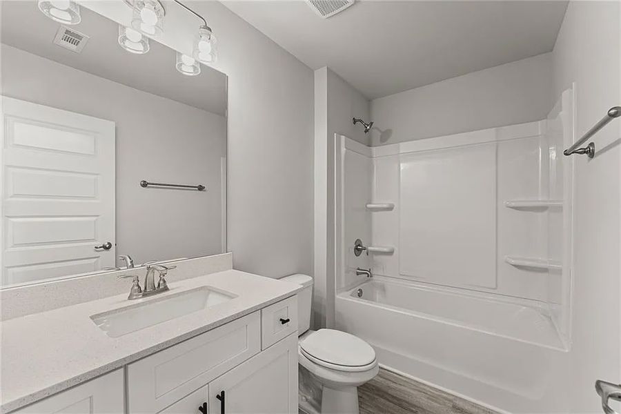 Furnished interior view inside a new home in Magnolia Villas, Cornelia (Image 10).