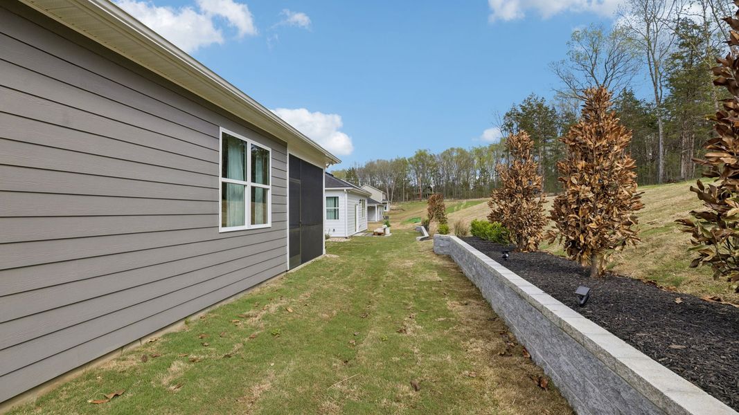 Representative exterior details of a home built from the Cali by D.R. Horton in Reserve at Hickory Ridge, Columbia (Image 28). Representative exterior details of a home built from the Cali by D.R. Horton in Reserve at Hickory Ridge, Columbia (Image 28).