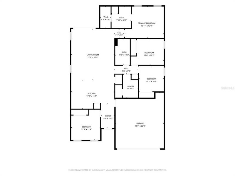 2D floor plan layout of this home in , Port Charlotte, FL (Image 5). 2D floor plan layout of this home in , Port Charlotte, FL (Image 5).
