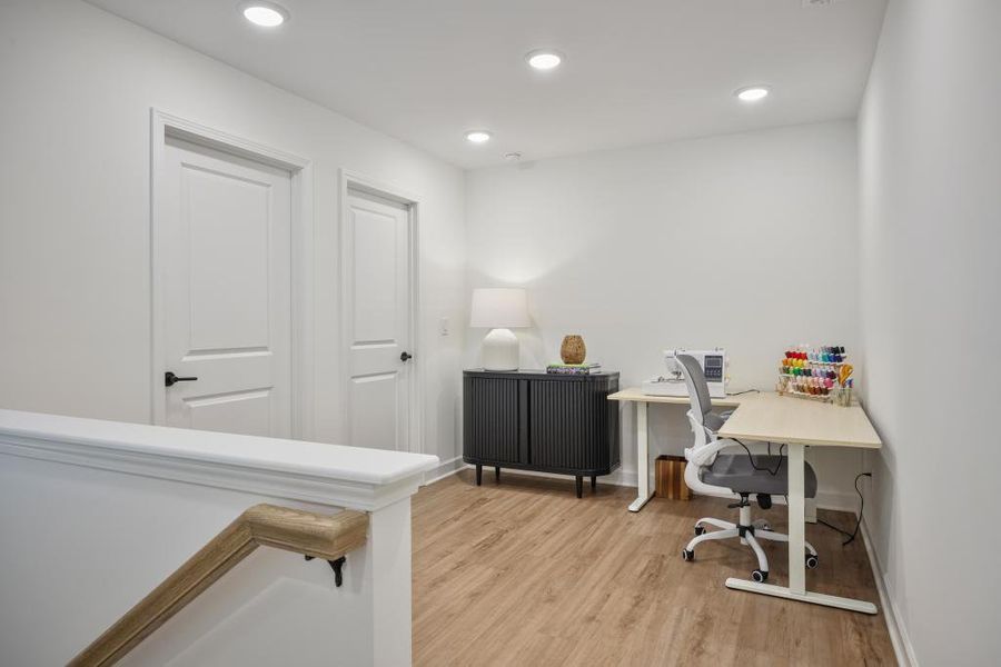 Furnished interior view inside a new home in , Kennesaw (Image 27).