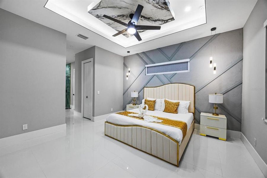 Furnished interior view inside a new home in , Cape Coral (Image 15).