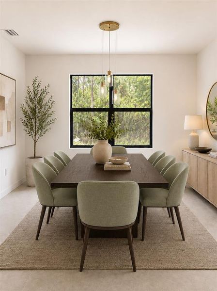 Furnished interior view inside a new home in , Lehigh Acres (Image 14).