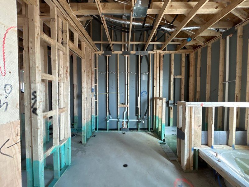 In-progress construction of a new home in Creekview Addition, Van Alstyne, TX (Image 7).