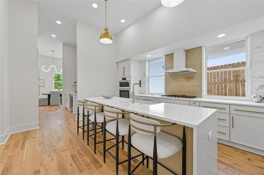 Furnished interior view inside a new home in , Atlanta (Image 3). Furnished interior view inside a new home in , Atlanta (Image 3).