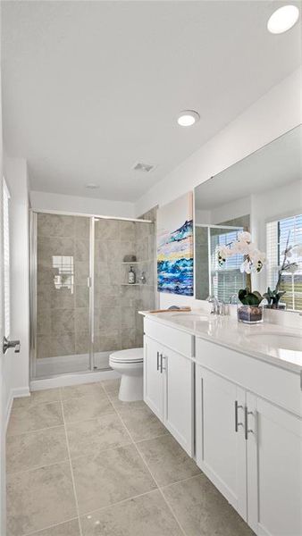 Furnished interior view inside a new home in Bridgewalk, St. Cloud (Image 19).