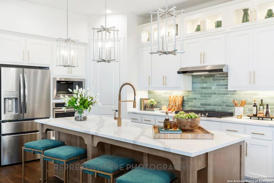 Furnished interior view inside a new home in The Ranches at Creekside, Boerne (Image 4). Furnished interior view inside a new home in The Ranches at Creekside, Boerne (Image 4).