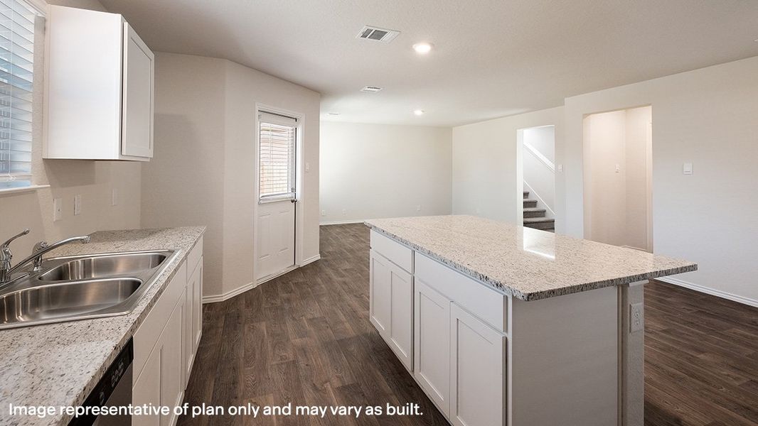 Furnished interior view inside a new home in Riverstone at Westpointe, San Antonio (Image 4).