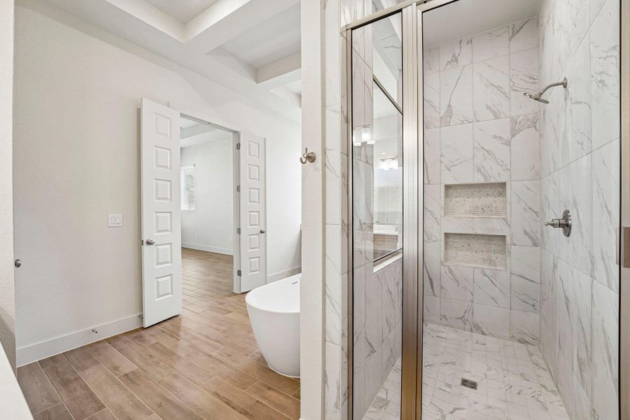 Furnished interior view inside a new home in Sunfield, Buda (Image 7).