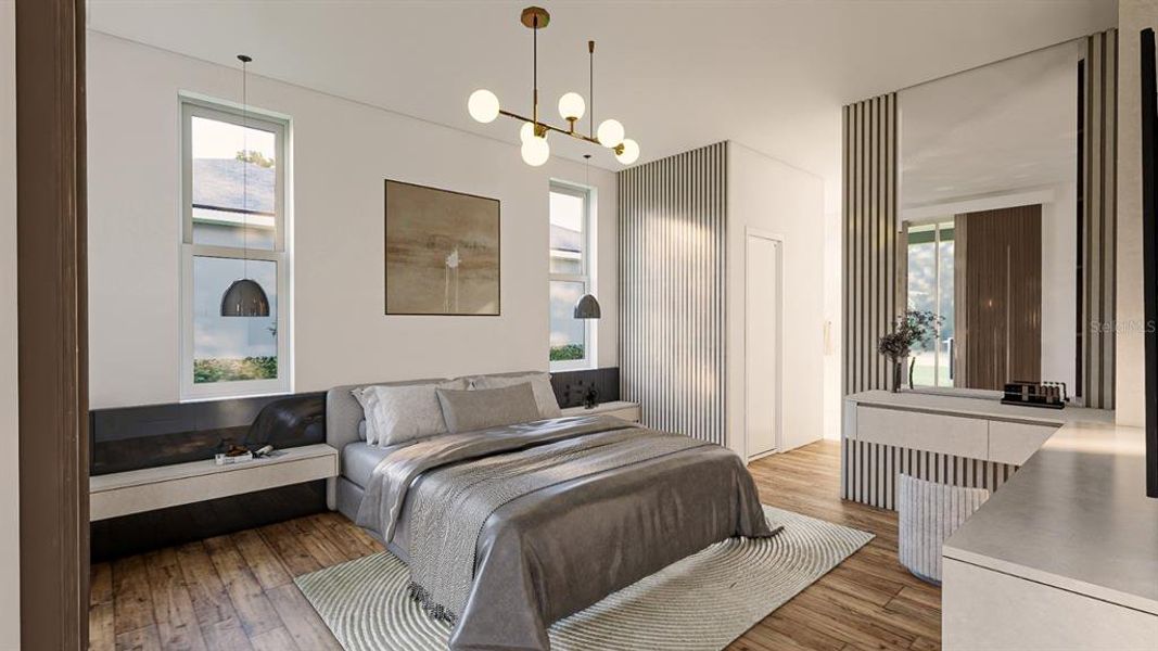 Furnished interior view inside a new home in , Lehigh Acres (Image 4).