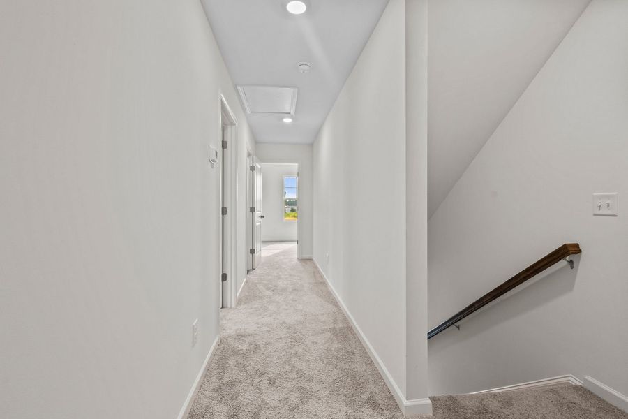 Spacious, unfurnished interior of a new home in Champions Village at Cherry Hill, Pendleton (Image 22).