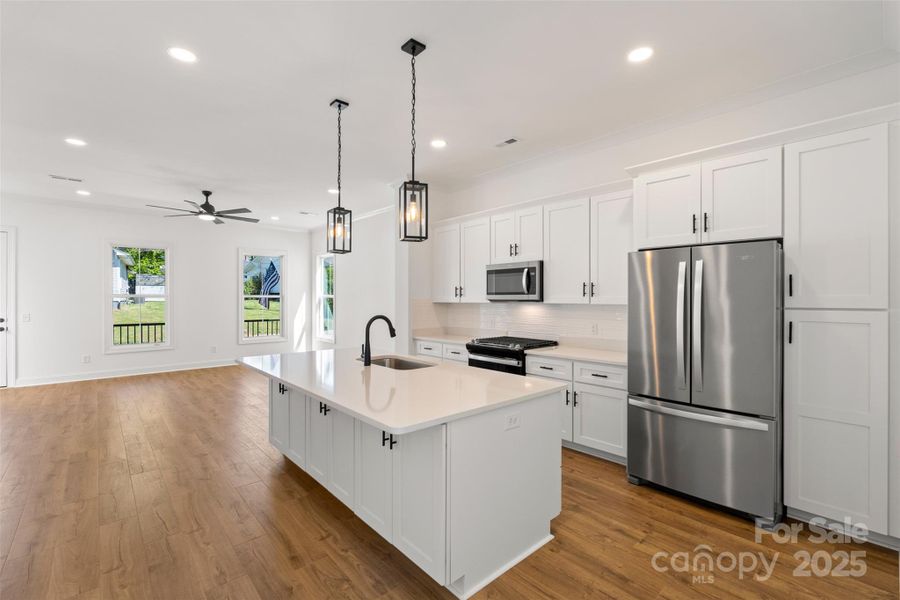 Furnished interior view inside a new home in , Kannapolis (Image 5).