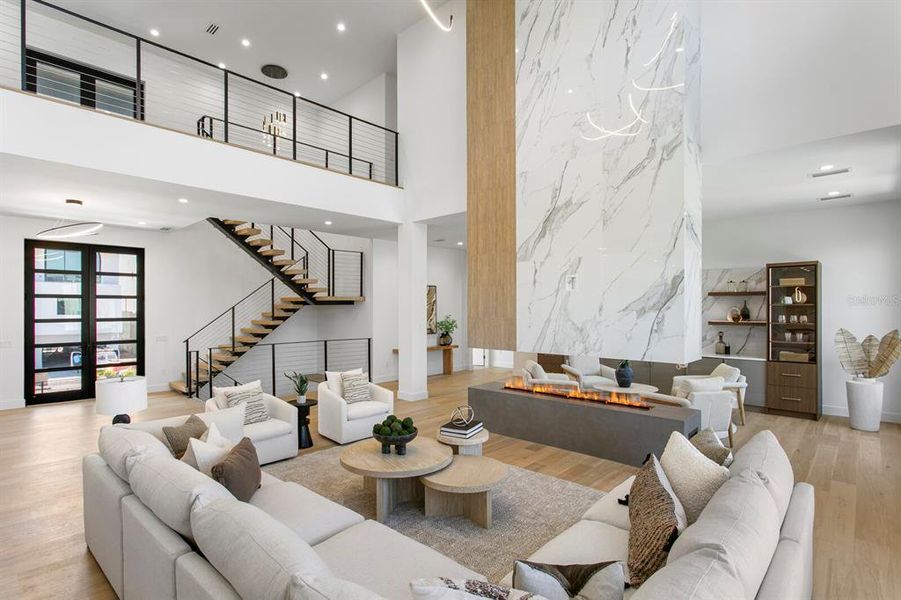 Furnished interior view inside a new home in , Tampa (Image 5).