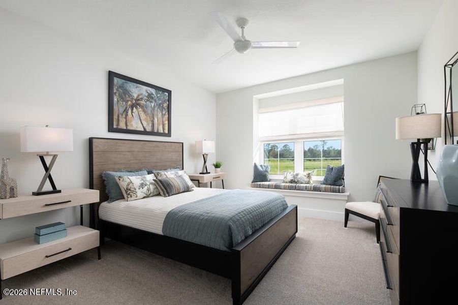 Furnished interior view inside a new home in , St. Augustine (Image 10).