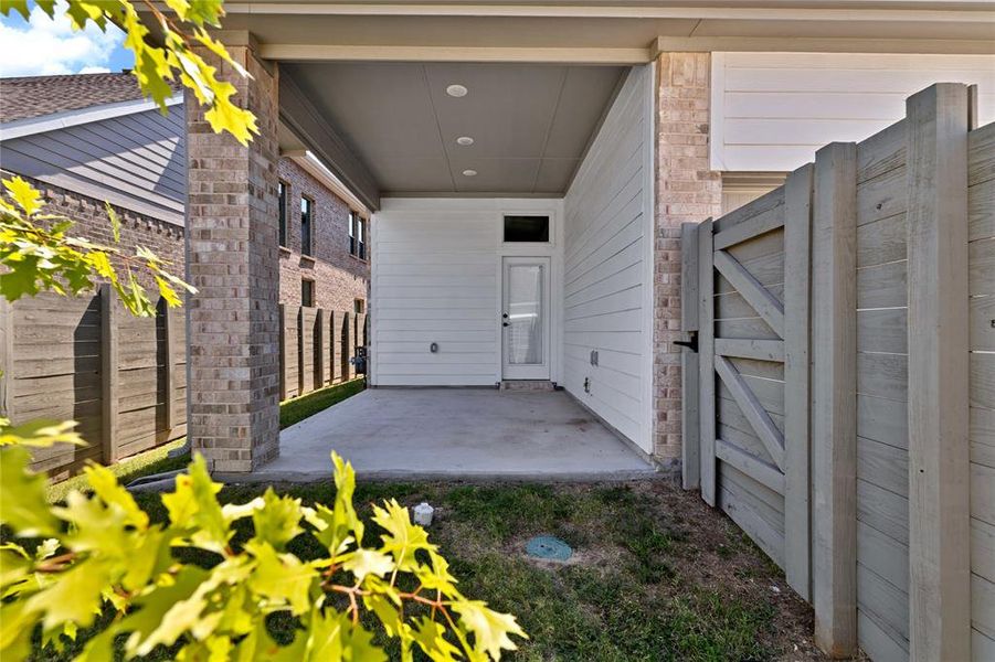 Exterior details and patio area of a home in , Sachse (Image 3). Exterior details and patio area of a home in , Sachse (Image 3).