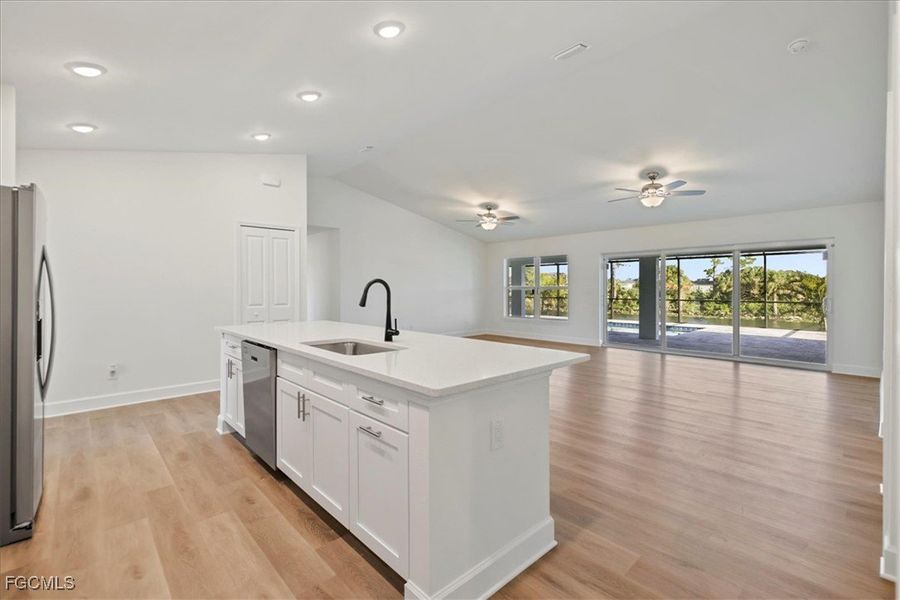 Furnished interior view inside a new home in Cape Coral, Cape Coral (Image 10).