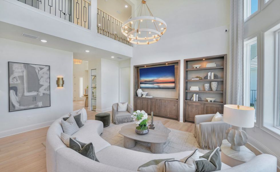 Furnished interior view inside a new home in Wellen Park, Venice (Image 11). Furnished interior view inside a new home in Wellen Park, Venice (Image 11).