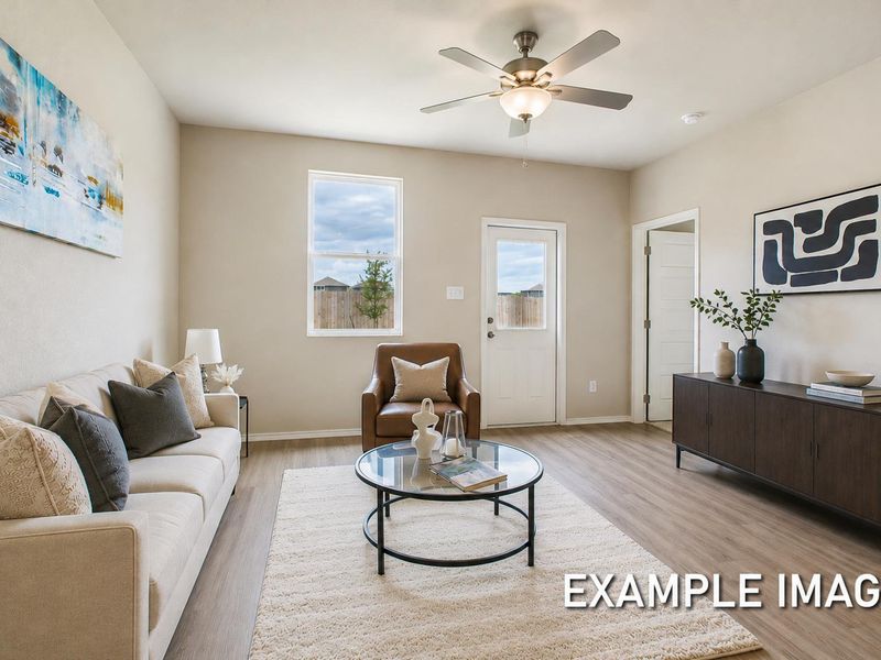 Representative furnished interior of a home built from the The Comal C by Davidson Homes LLC in Applewhite Meadows, San Antonio (Image 12).