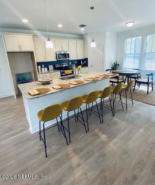 Furnished interior view inside a new home in , Jacksonville (Image 4).