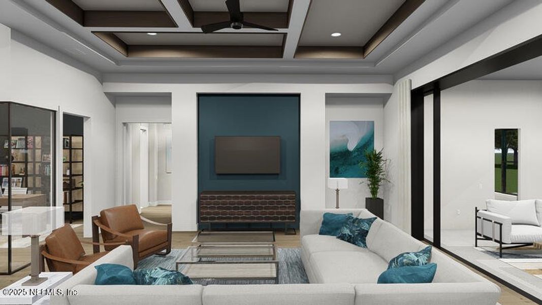 Furnished interior view inside a new home in , St. Augustine (Image 2). Furnished interior view inside a new home in , St. Augustine (Image 2).