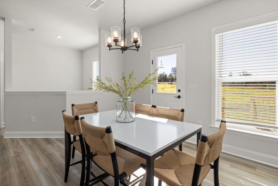 Furnished interior view inside a new home in The Preserve at Marks Creek, Knightdale (Image 7).