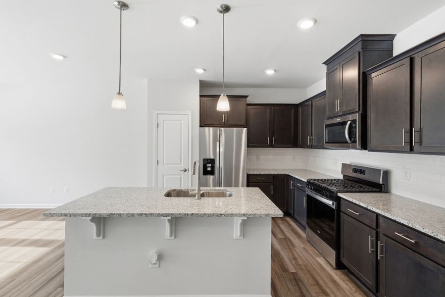 Furnished interior view inside a new home in Flemingfield, Greensboro (Image 9).