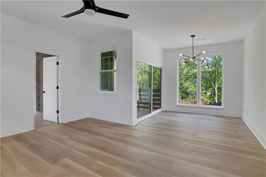 Spacious, unfurnished interior of a new home in , Scottdale (Image 77).