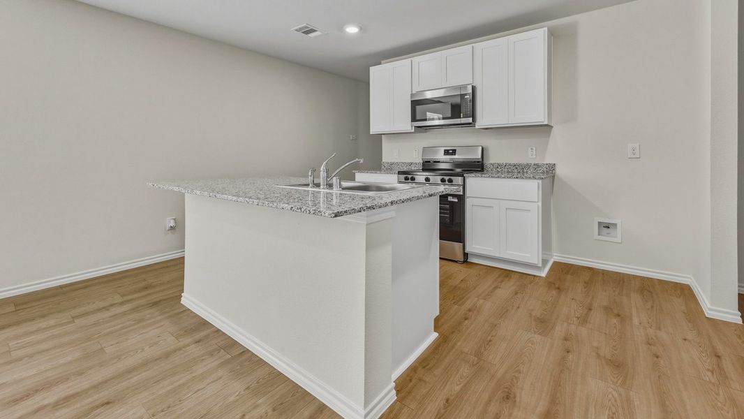 Furnished interior view inside a new home in Asher Oaks, Bonham (Image 5).