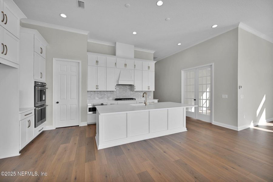 Furnished interior view inside a new home in Amelia National Country Club, Fernandina Beach (Image 4). Furnished interior view inside a new home in Amelia National Country Club, Fernandina Beach (Image 4).