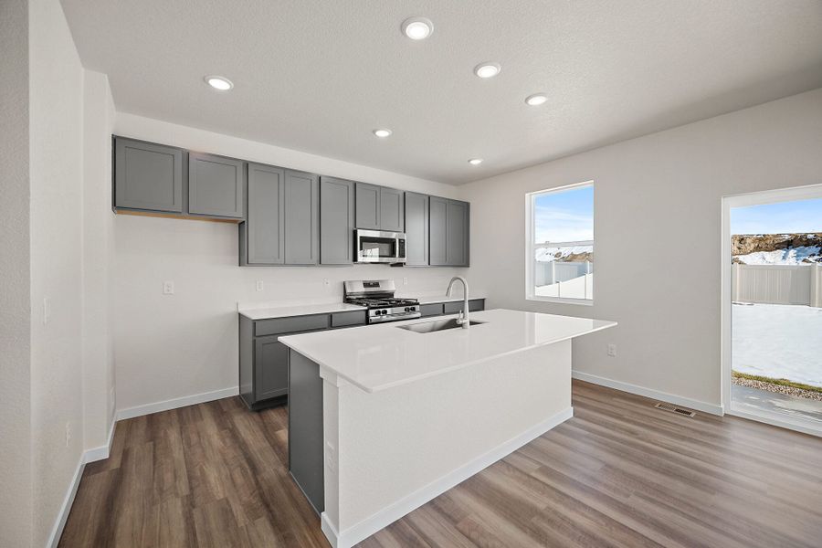 Furnished interior view inside a new home in Aspen Ranch, Fountain (Image 7).