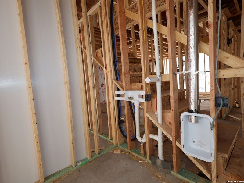 In-progress construction of a new home in Meadows at Clear Springs, New Braunfels, TX (Image 35).