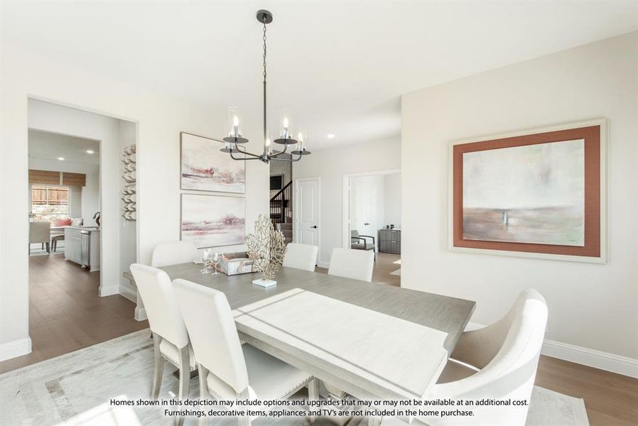 Furnished interior view inside a new home in East Oak Creek, Commerce (Image 10).