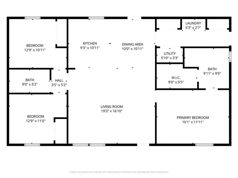 2D floor plan layout of this home in , Toccoa, GA (Image 4).