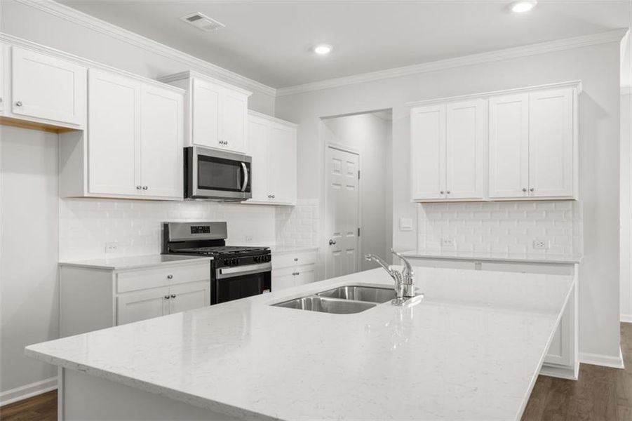 Furnished interior view inside a new home in Falcon Landing, Gainesville (Image 13).