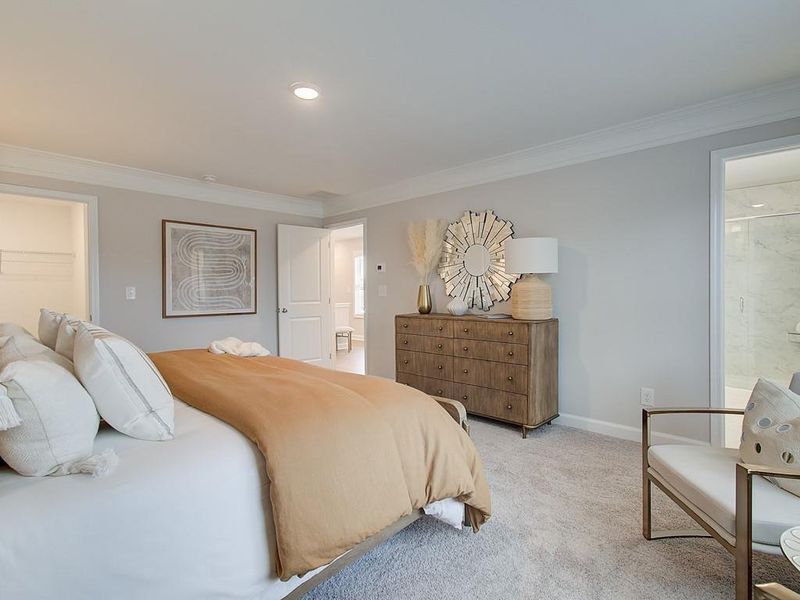 Furnished interior view inside a new home in Cherokee Township, Acworth (Image 27).