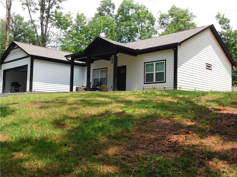 Exterior details and patio area of a home in , Dahlonega (Image 23). Exterior details and patio area of a home in , Dahlonega (Image 23).