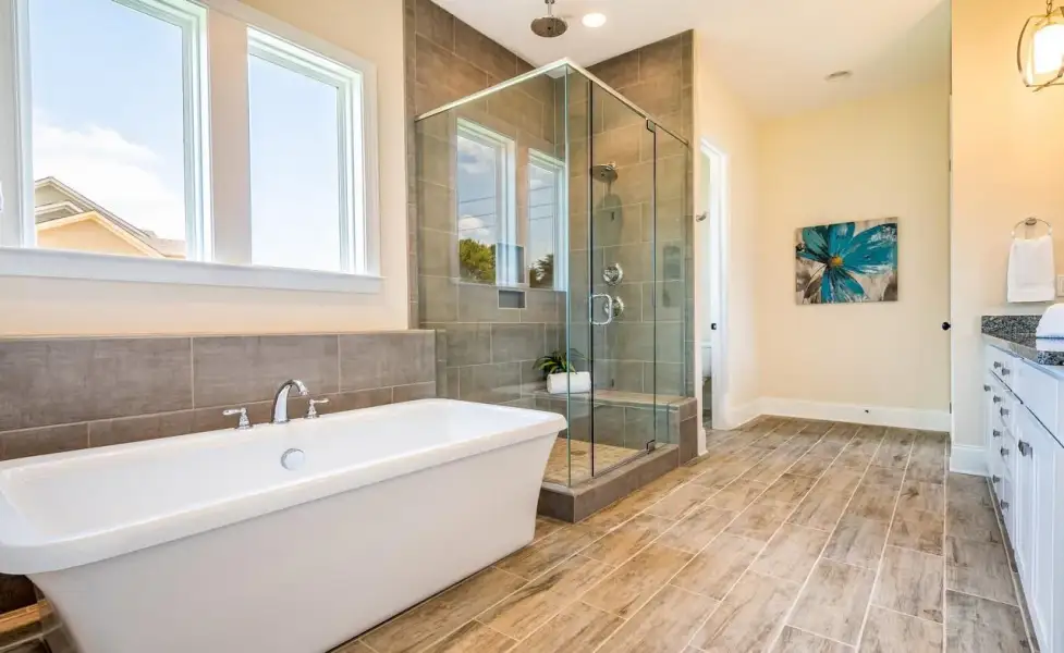 Representative furnished interior of a home built from the Columbia by Greybrook Homes in Shepherds Trace, Clover (Image 11).