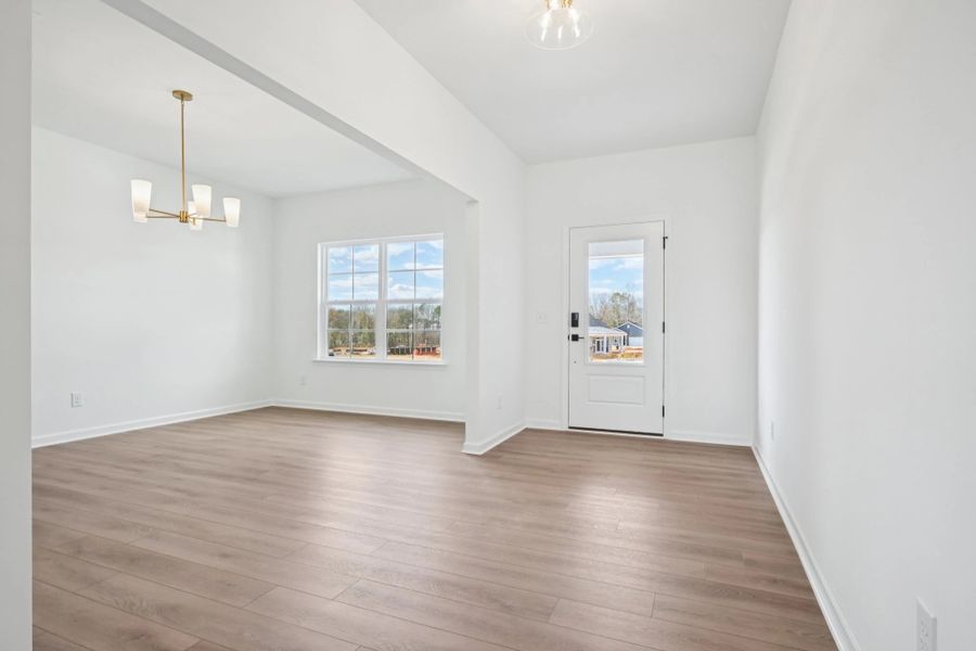 Foyer featuring AW Collection® Oxford - Natural light and bold details create an inviting first impression.