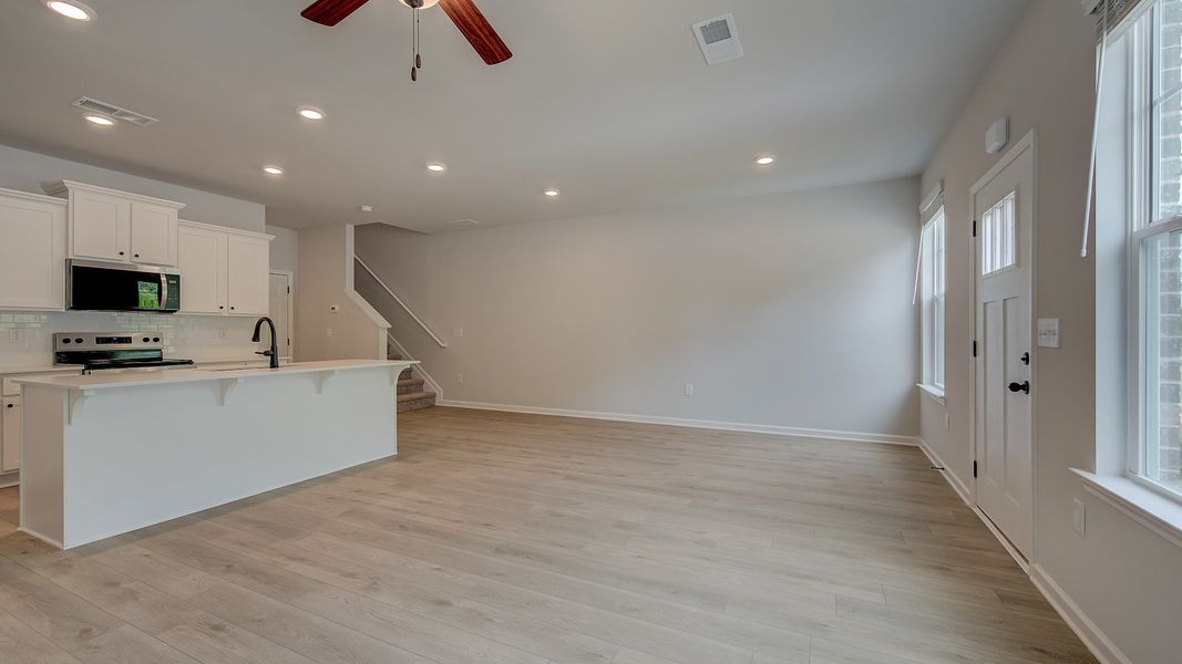 Representative furnished interior of a home built from the Mitchell by DRB Homes in Avery Landing, McDonough (Image 19).
