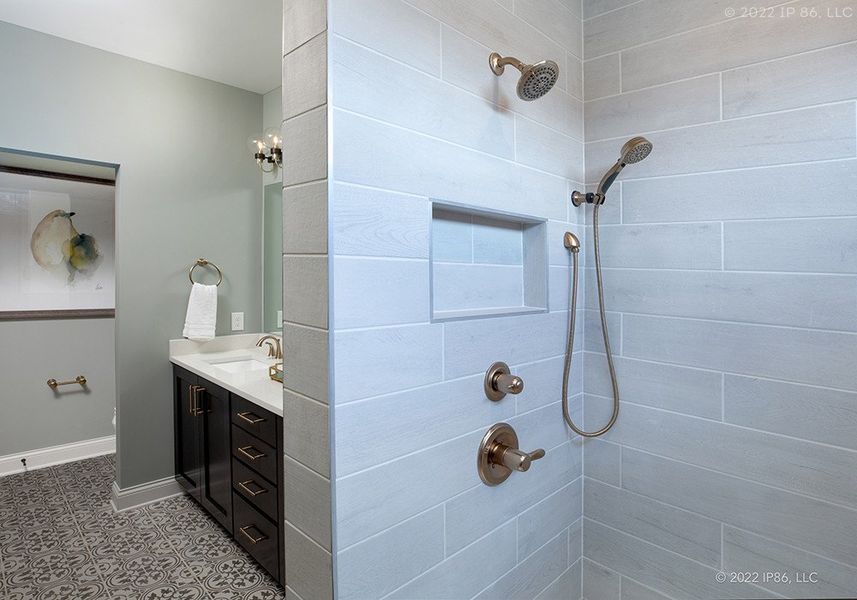 Representative interior finishes for a home built from the Portico by Epcon Communities in The Villas at Pinewood, Asheboro (Image 21). Representative interior finishes for a home built from the Portico by Epcon Communities in The Villas at Pinewood, Asheboro (Image 21).